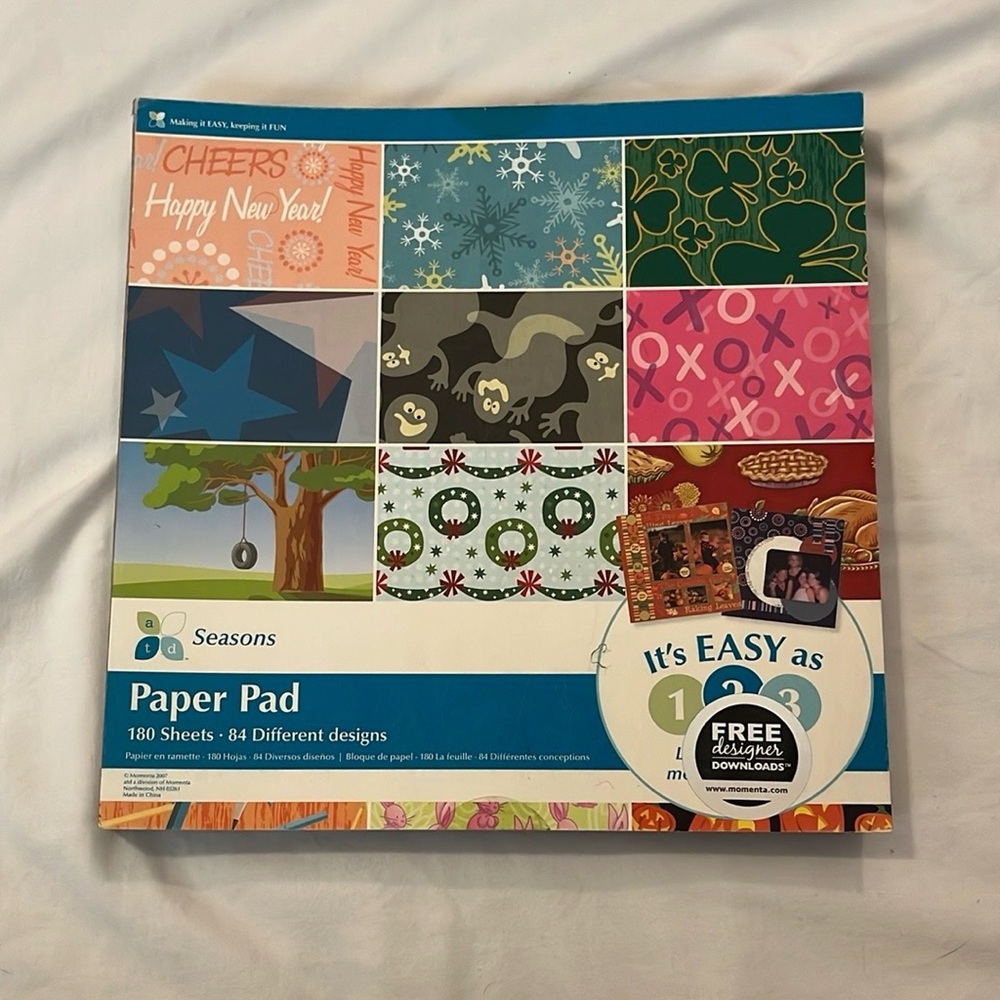 1 New seasons it’s easy as 123 scrapbooking pages